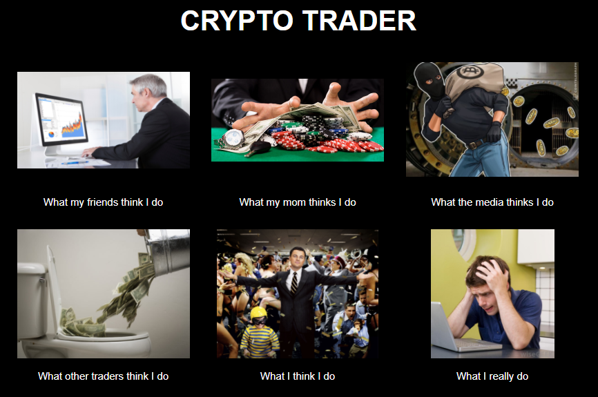 crypto trader meme