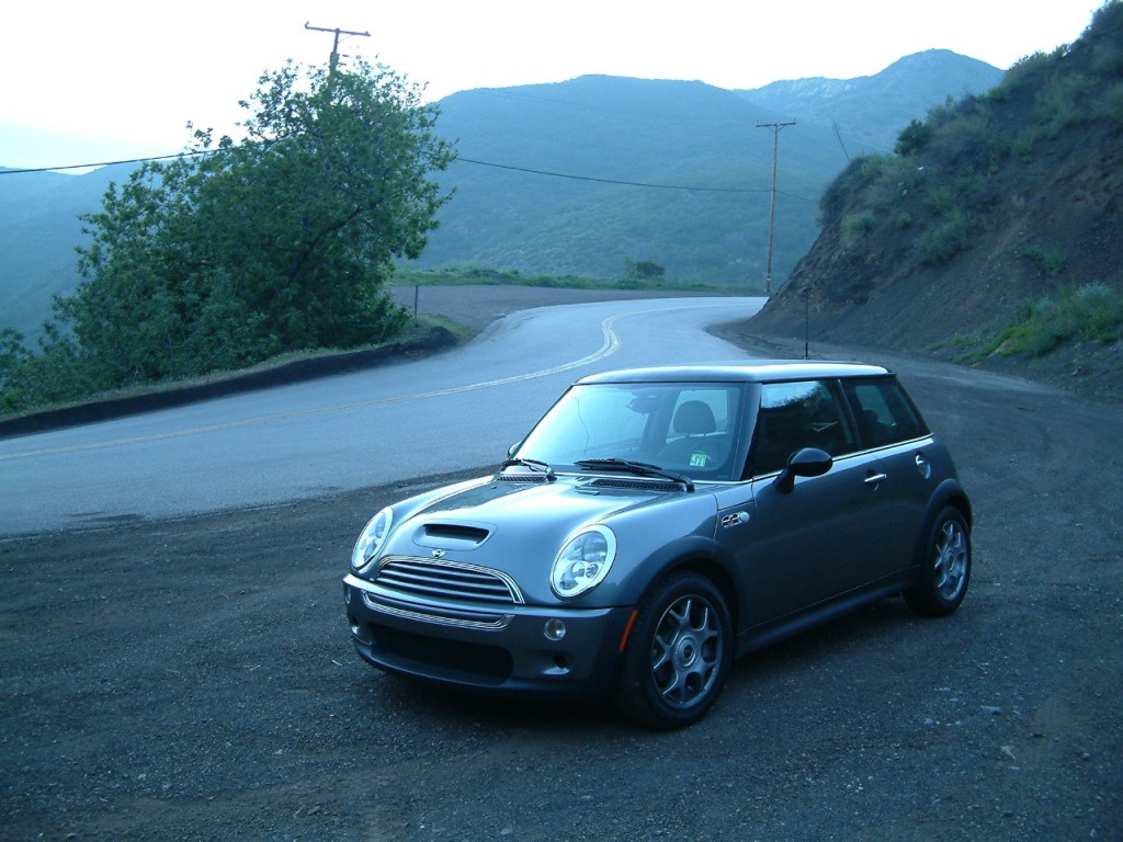 2003 dark silver mini cooper s