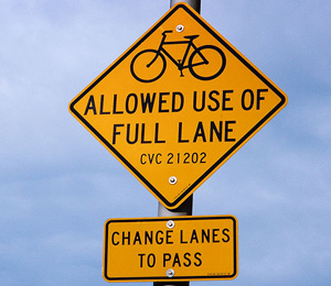 allowed use of full lane cvc 21202, change lanes to pass
