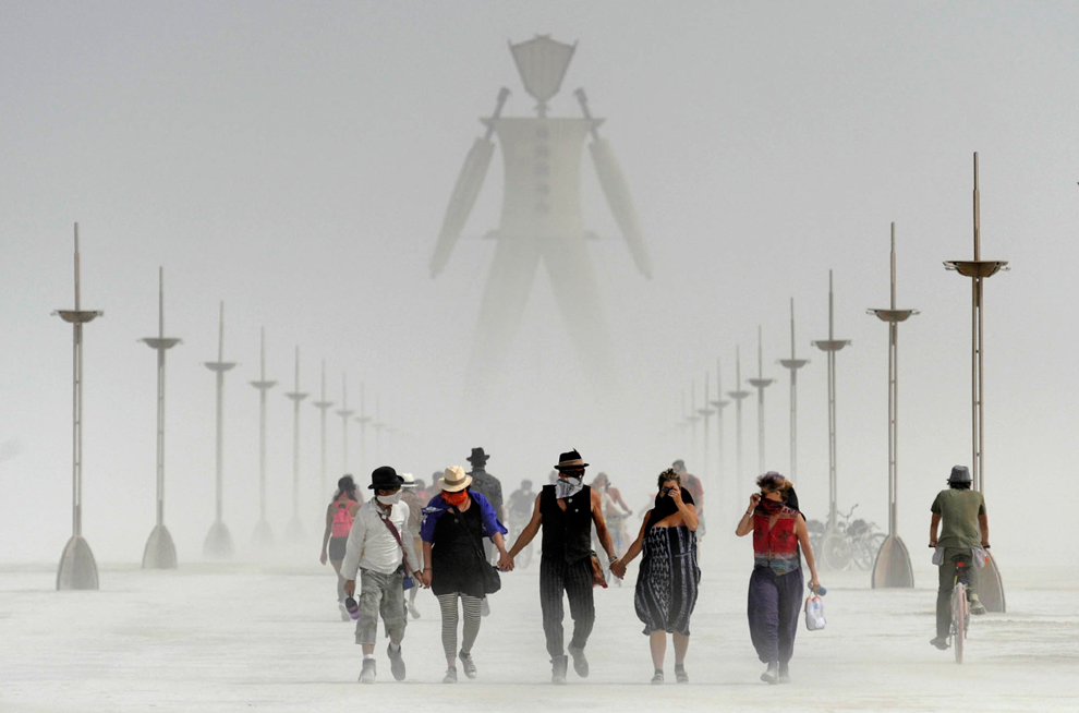 Burning man will make you feel a very, very wide range of emotions and shake up something deep within you, no matter how strong you think you are. (Photo by Andy Barron)