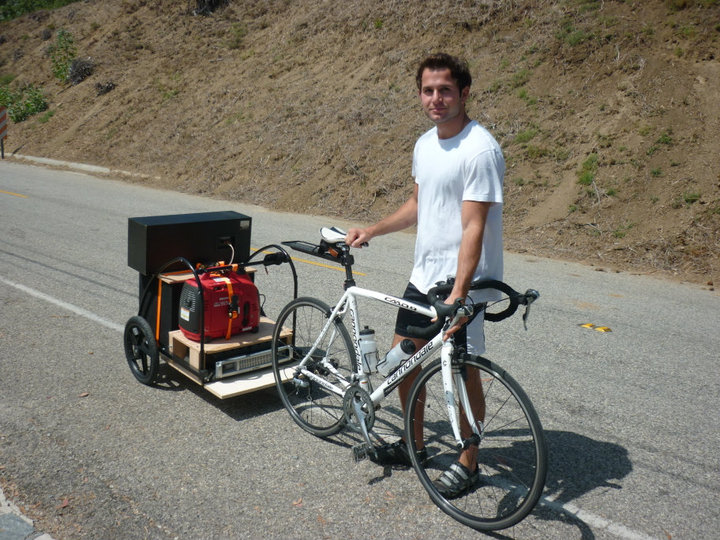 How we made the doubleplusmusic bike trailer Antranik