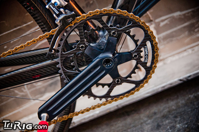 lightest carbon crankset