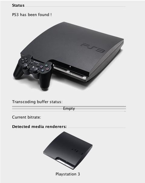 ps3 media server there are no tracks