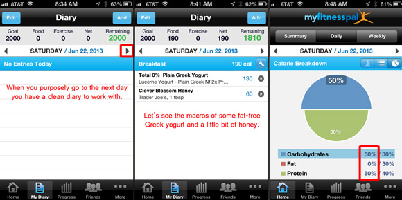 MyFitnessPal Premium Tutorial: How to 'Quick Add' Macros to Your Diary -  Working Against Gravity