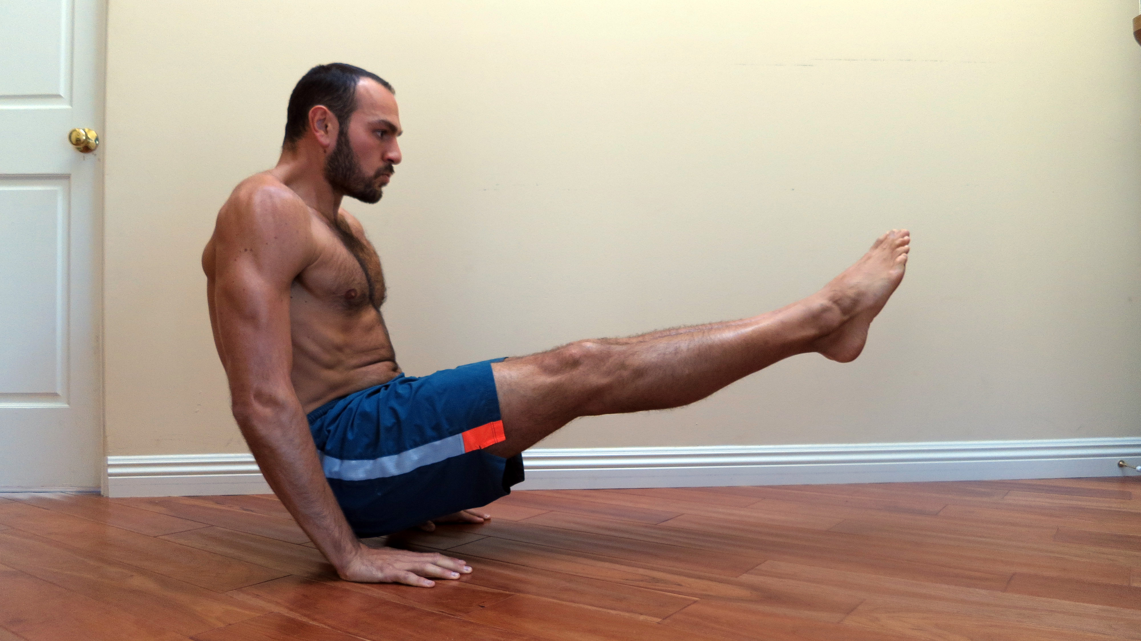 How long can you hold the L-sit? Here's a few ways to improve