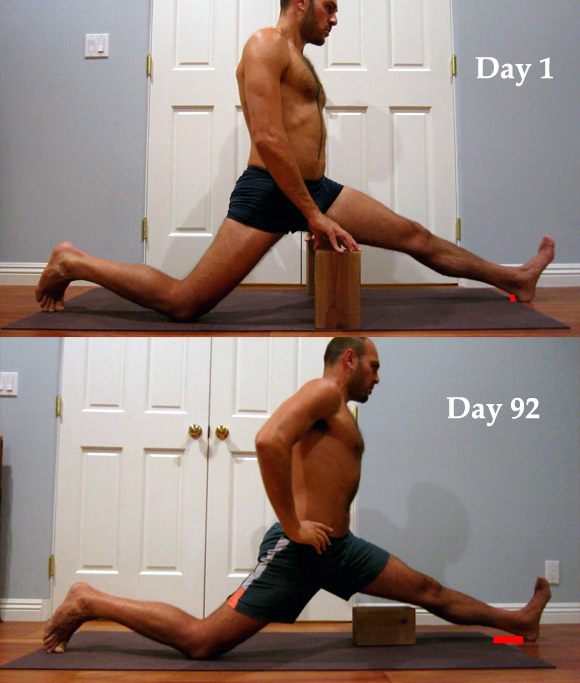 antranik left front splits 3 month comparison