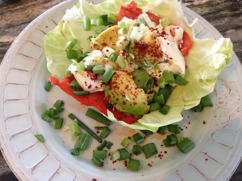 avocado salmon cream cheese